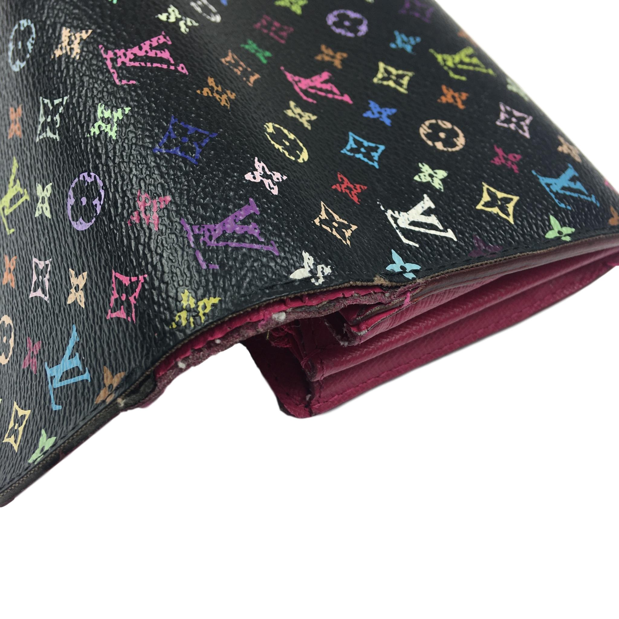 Louis Vuitton Multicolor Takashi Murakami Long Wallet – lizsonnenbags