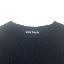 Palm Angels Classic Logo Spellout Knit Sweater