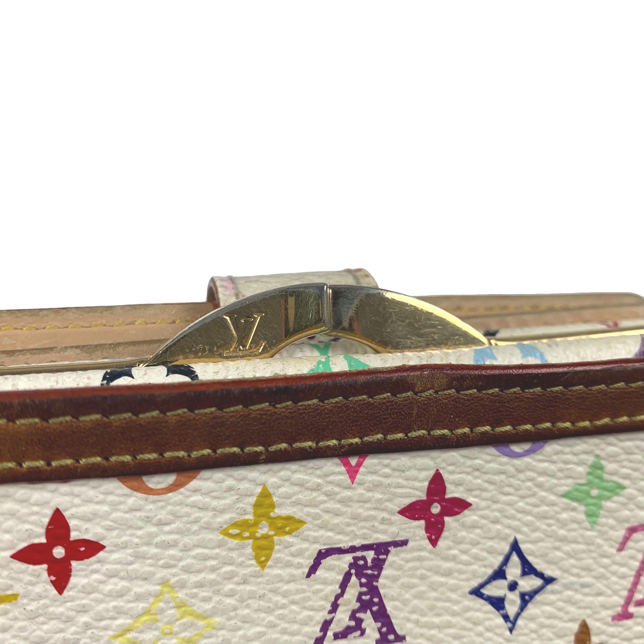 Louis Vuitton Murakami White Multicolore Wallet – Dina C's Fab and Funky  Consignment Boutique
