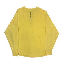 Palm Angels Yellow Spellout Longsleeve