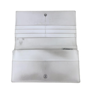 Goyard Long Wallet, White