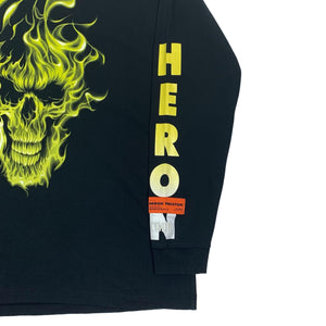 Heron Preston Skull Flame Oversized Longsleeve