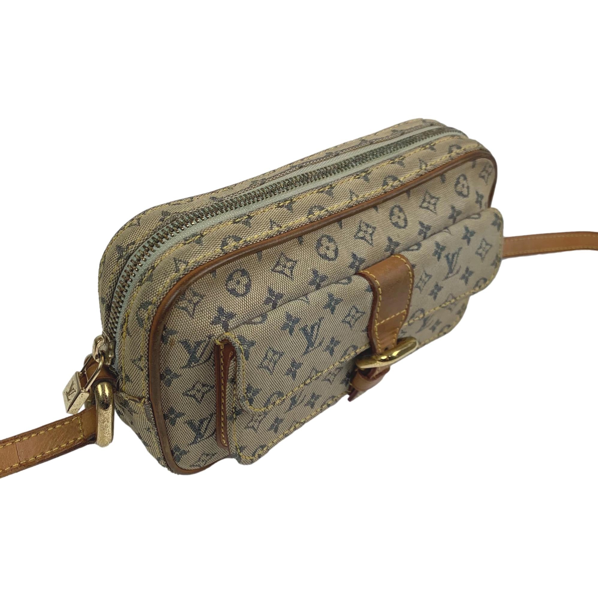 Louis Vuitton Mini Lin Juliette MM Monogram Shoulder Bag – purchasegarments
