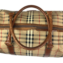 Vintage Burberry Nova Check Duffle Bag