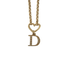 Dior Gold Heart Necklace