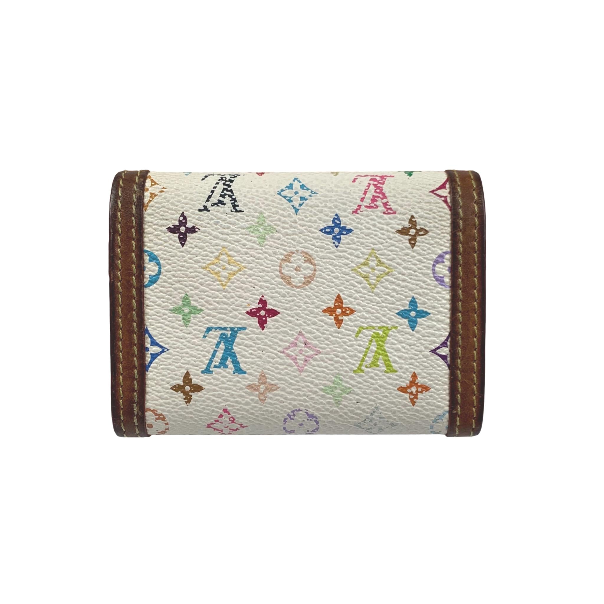 Vuitton Multicolour Monogram Coin/Card Wallet, – purchasegarments