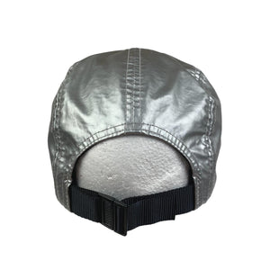 Supreme Silver/Navy Box Logo Hat