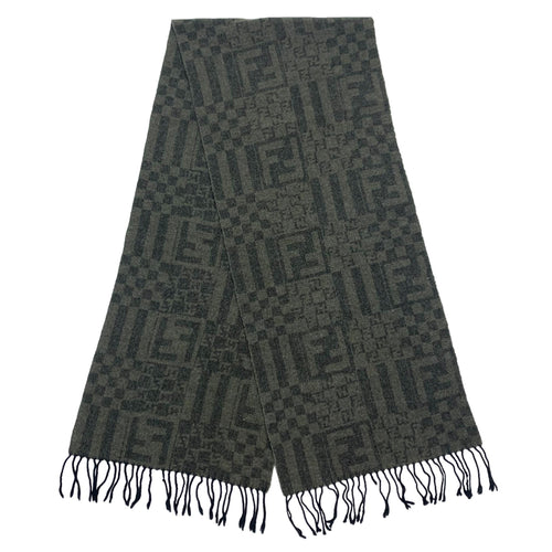 Fendi Monogram Wool Scarf