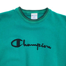 Vintage Champion Reverse Weave Embroidered Spellout Crewneck