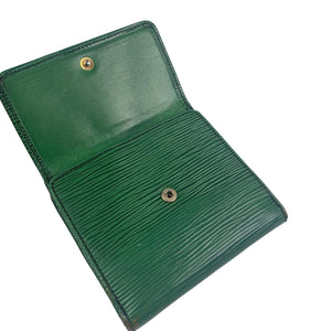 Louis Vuitton Epi Green Marco Wallet ○ Labellov ○ Buy and Sell