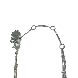 Dior Silver Hearts Necklace