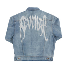 Revenge Blue Denim Embroidered Jacket