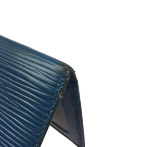Louis Vuitton Cyan Epi Leather Multiple Wallet