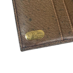 Vintage Gucci GG Monogram Long Wallet