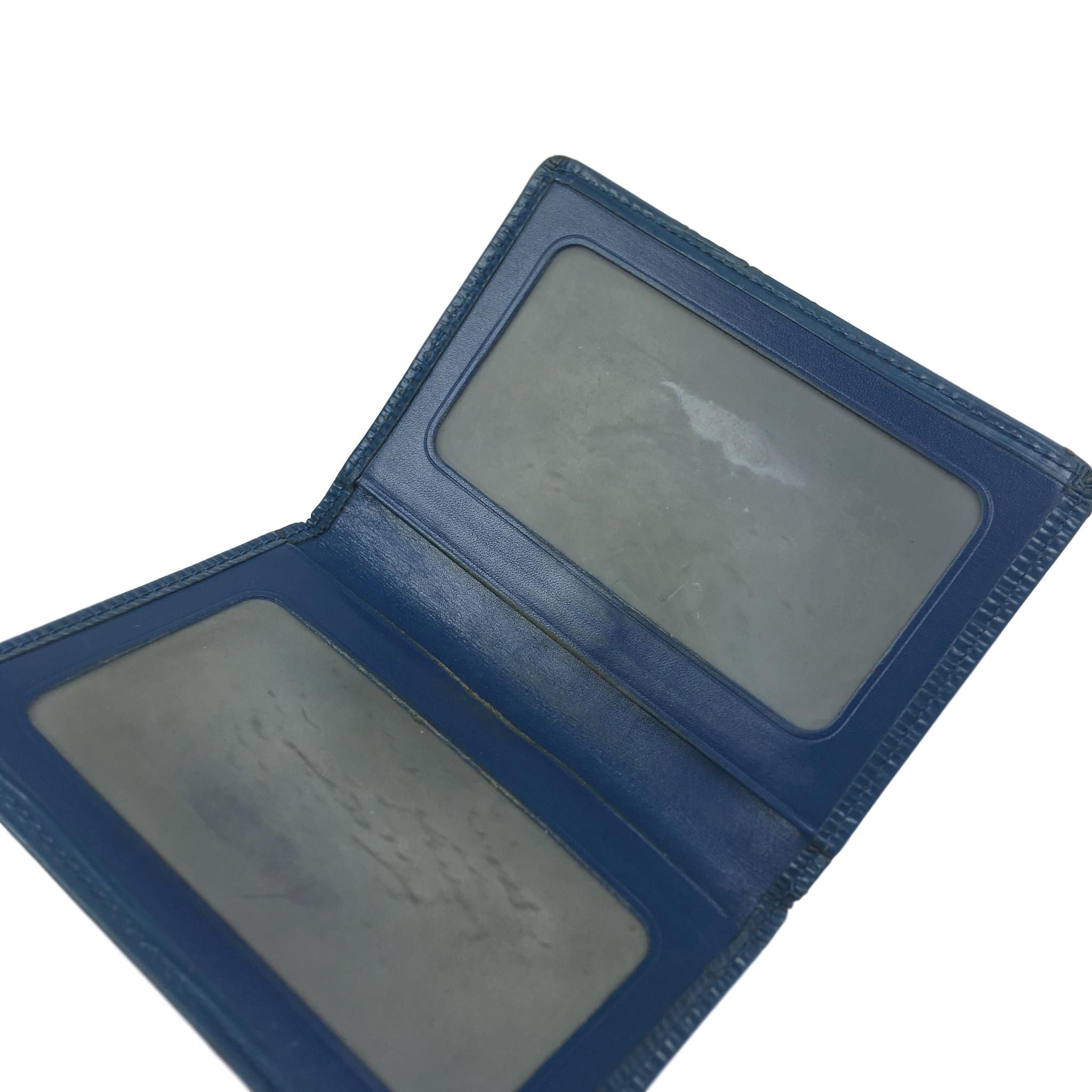 Louis Vuitton] Louis Vuitton Organizer de Posh Pass Case M63585 Card Case  Epireather Toledo Blue Blue Mi0972 Engraved Unisex Card Case – KYOTO  NISHIKINO