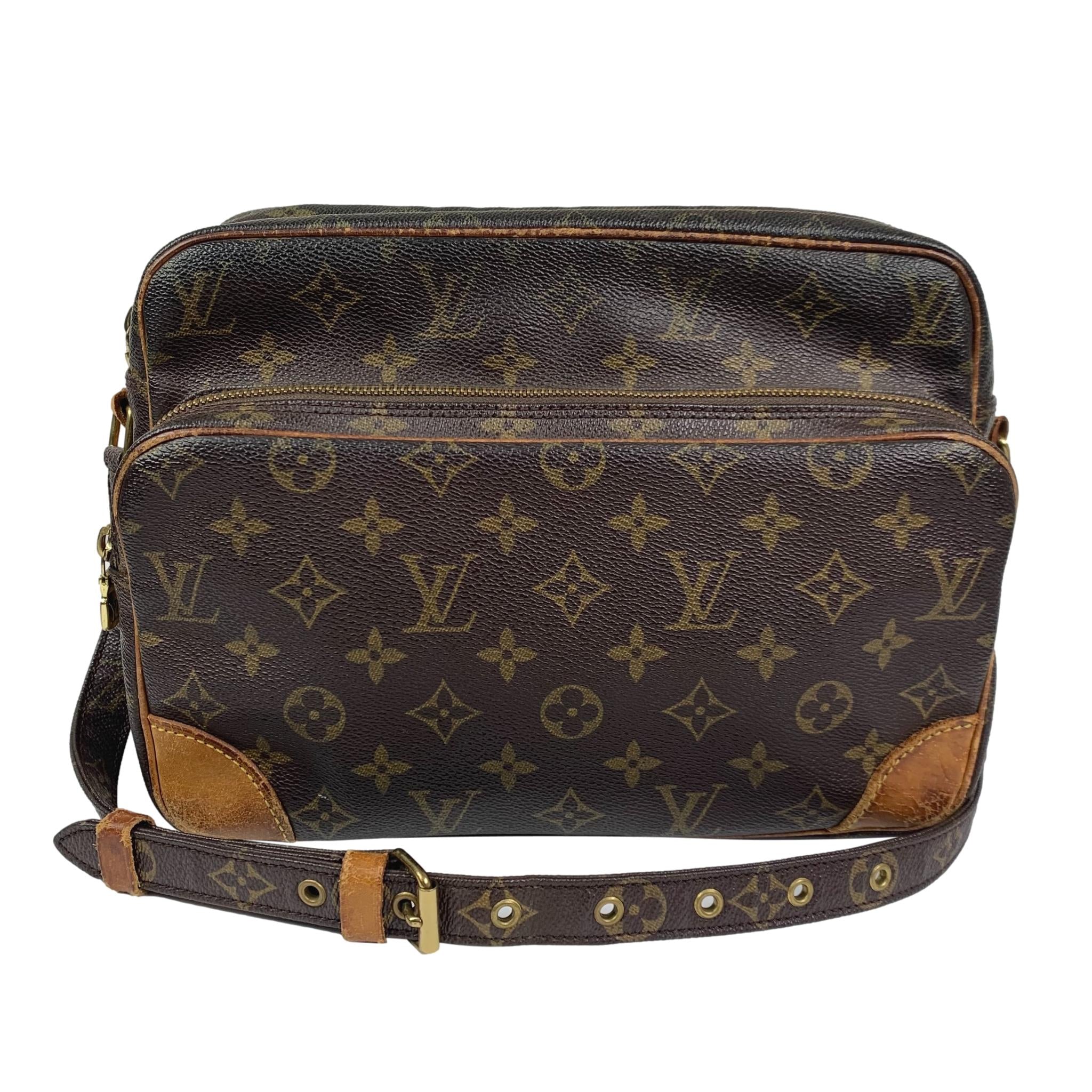 Vintage Louis Vuitton Monogram Nile Shoulder Bag – purchasegarments