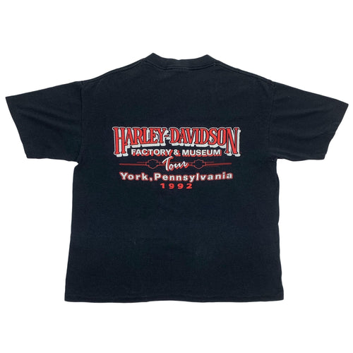 Vintage Harley Davidson York Museum Tee