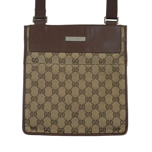 Gucci Monogram Crossbody Shoulder Bag