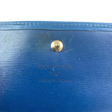 Vintage Louis Vuitton EPI Wallet, Blue