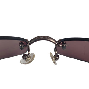 Chanel Purple Tinted Sunglasses
