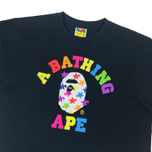 A Bathing Ape Multicolour College Logo Tee
