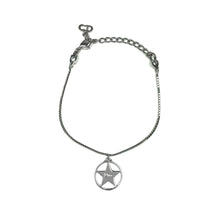 Christian Dior Star Pendant Bracelet, Silver