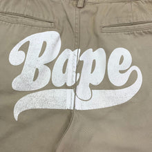 Bape Spellout Graphic Chino Pants