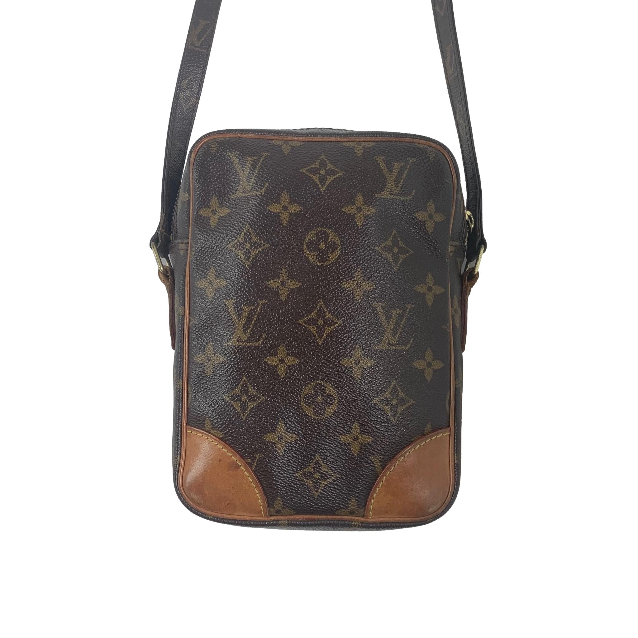 Louis Vuitton Danube PM Shoulder Bag, in blue Epi calf leather and black  stitching with golden brass hardware, opening to a black leather interior  wit sold at auction on 18th July