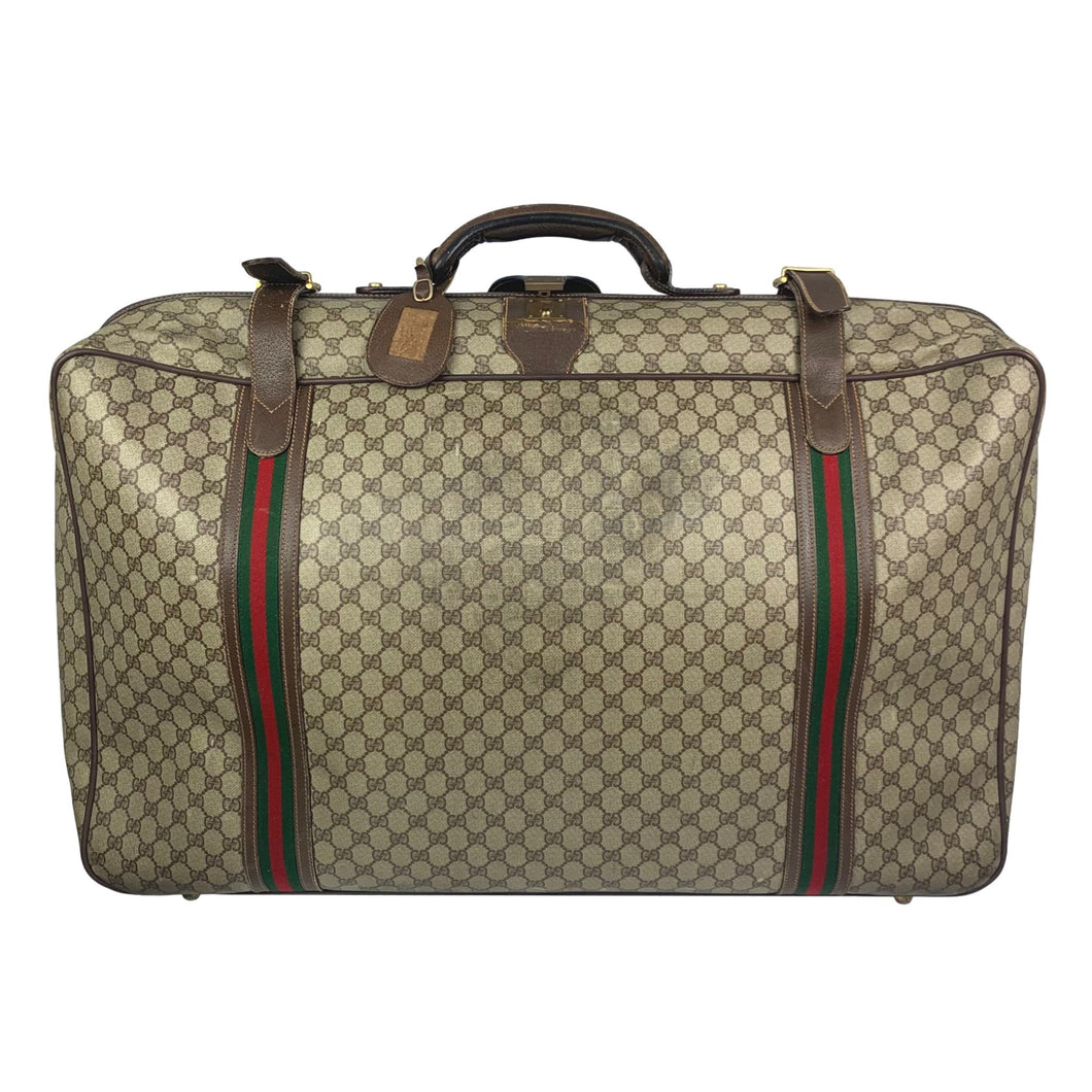 Vintage Gucci Monogram Suitcase