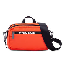 M+RC Noir Zipper Logo Reflective Bag, Orange
