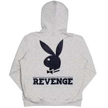 Revenge x Playboy Grey Embroidered Trademark Hoodie