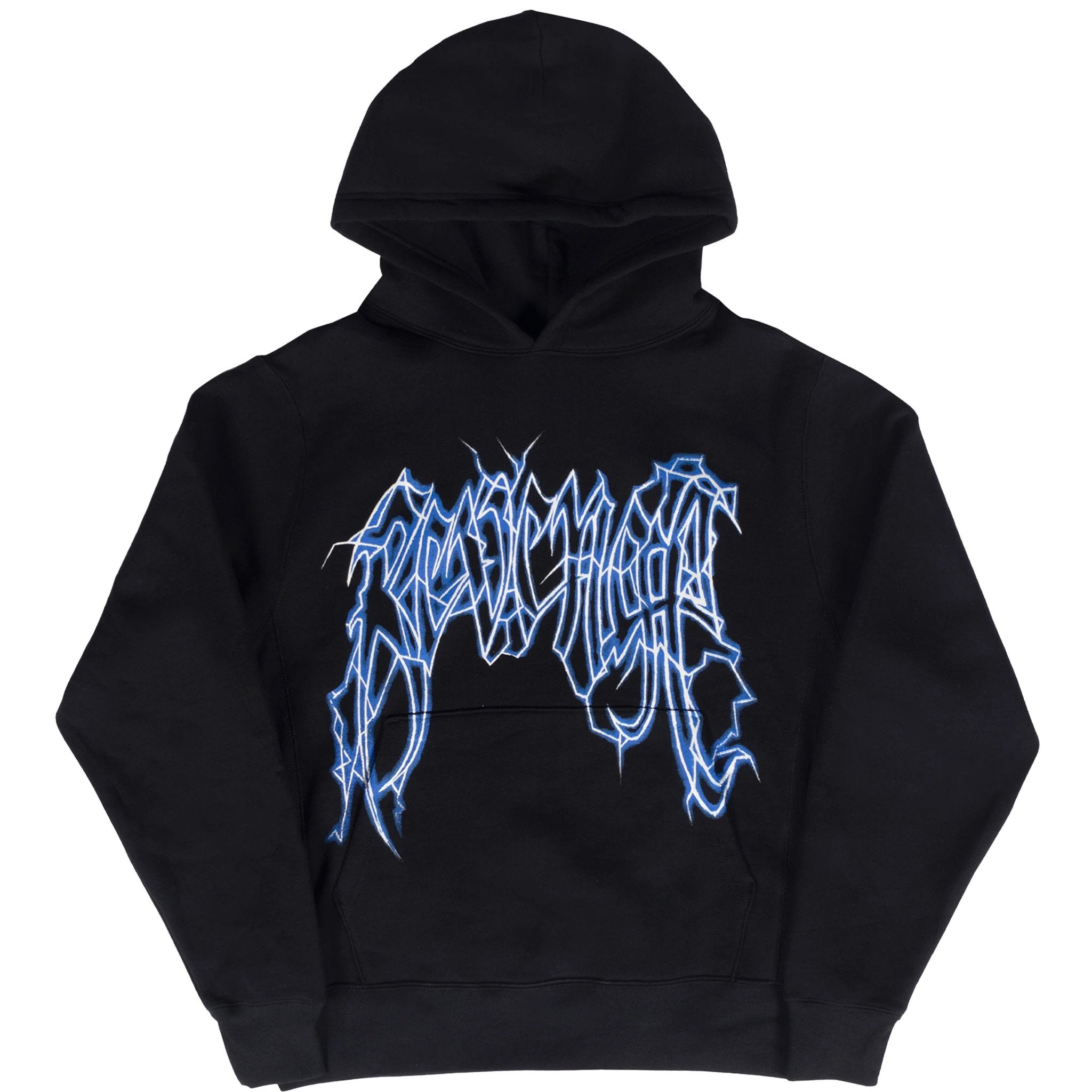 Revenge Black Hoodie Lightning Logo