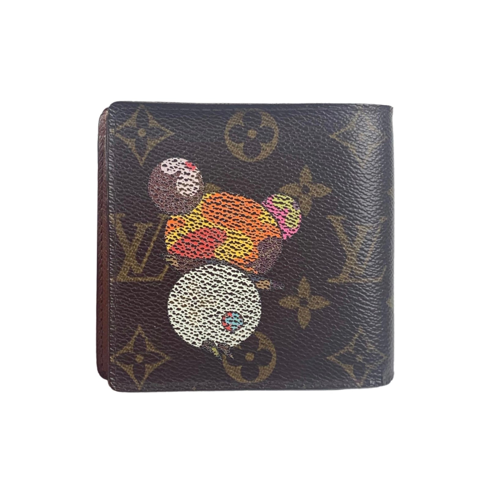 Louis Vuitton x Takashi Murakami Monogram Panda Bifold Marco Wallet –  purchasegarments