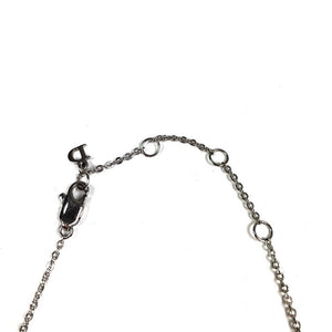 Dior Silver Dice Necklace