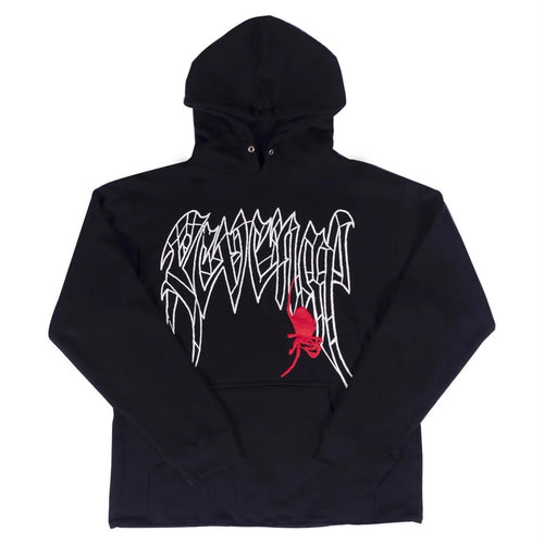 Revenge Black Spider Hoodie