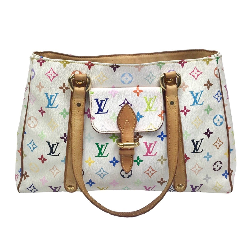 Louis Vuitton, Bags, Louis Vuitton Shoulder Bag Aurelia Mm M4094 Monogram  Multicolor Canvas White Wo