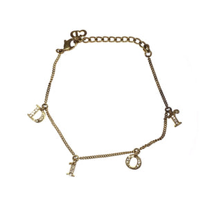 Christian Dior Spellout Bracelet