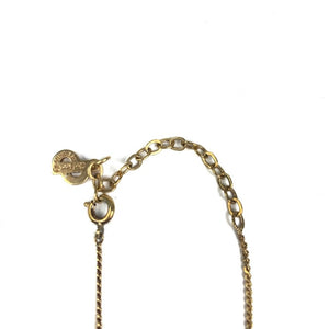 Vintage Christian Dior Gold Necklace
