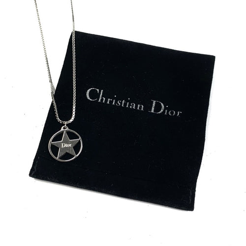 Dior Silver Star Necklace