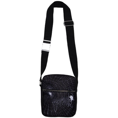 Revenge Spiderweb Bag Black