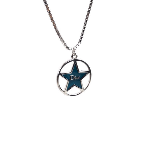 Dior Star Pendant Bracelet, Silver/Blue