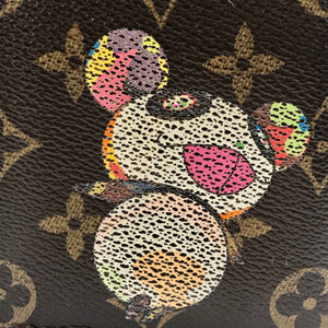 Takashi Murakami x Louis Vuitton Monogram Canvas Panda Marco Wallet  QJA0V6MY0B002