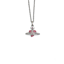 Vivienne Westwood Pink Heart Necklace