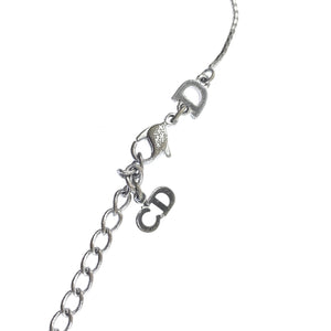 Dior Silver Lock Necklace
