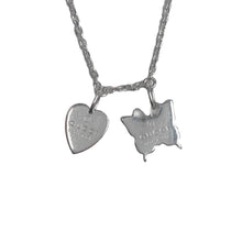 Gucci Heart and Butterfly Necklace