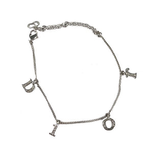 Dior Spellout Silver Bracelet