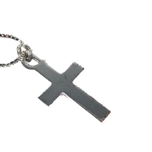 Dior Silver Cross Necklace