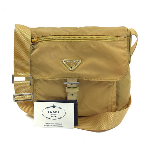 Prada Yellow Shoulder Bag