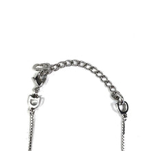 Dior Spellout Necklace, Silver/Blue