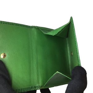 Louis Vuitton EPI Wallet Green